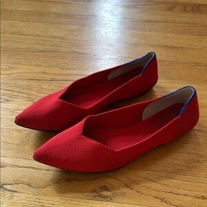 Rothy's Red Flats